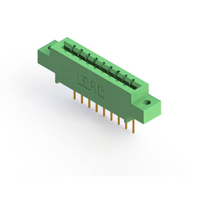 833-009-542-602 CONN EDGE SGL FMALE 9POS 0.156