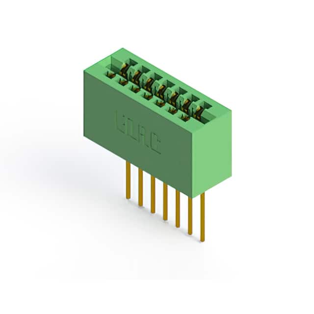317-007-541-601 CONN EDGE DUAL FMALE 14POS 0.156