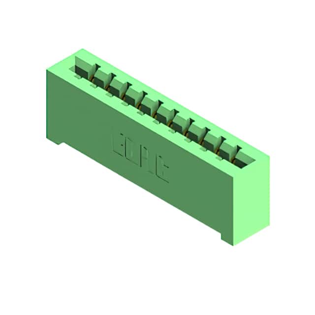 837-010-520-101 CONN EDGE SGL FMALE 10POS 0.156