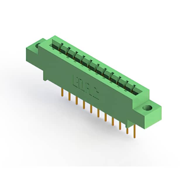 833-011-523-604 CONN EDGE SGL FMALE 11POS 0.156