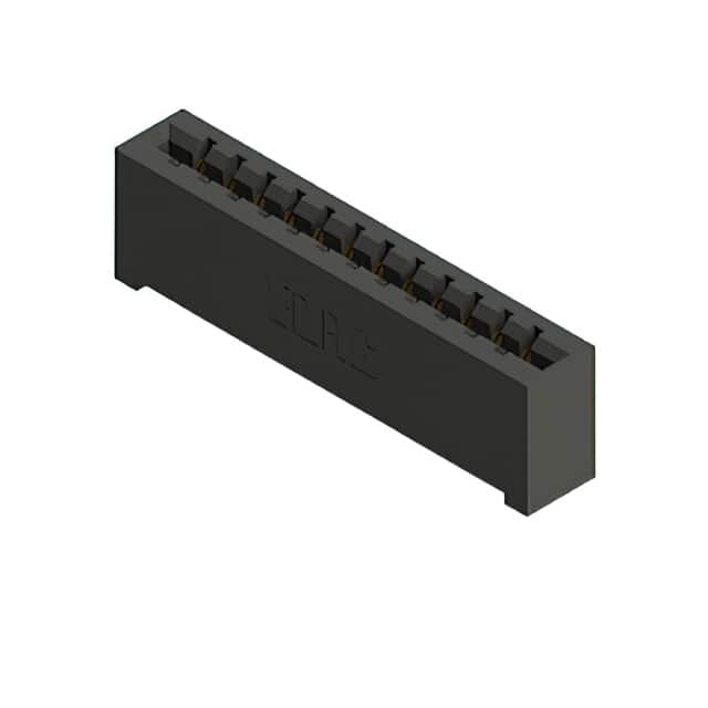 887-012-523-101 CONN EDGE SGL FMALE 12POS 0.156