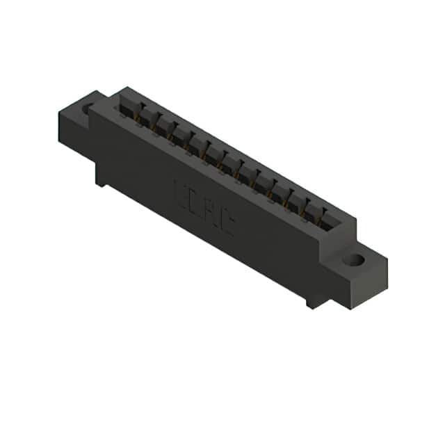 887-012-523-604 CONN EDGE SGL FMALE 12POS 0.156