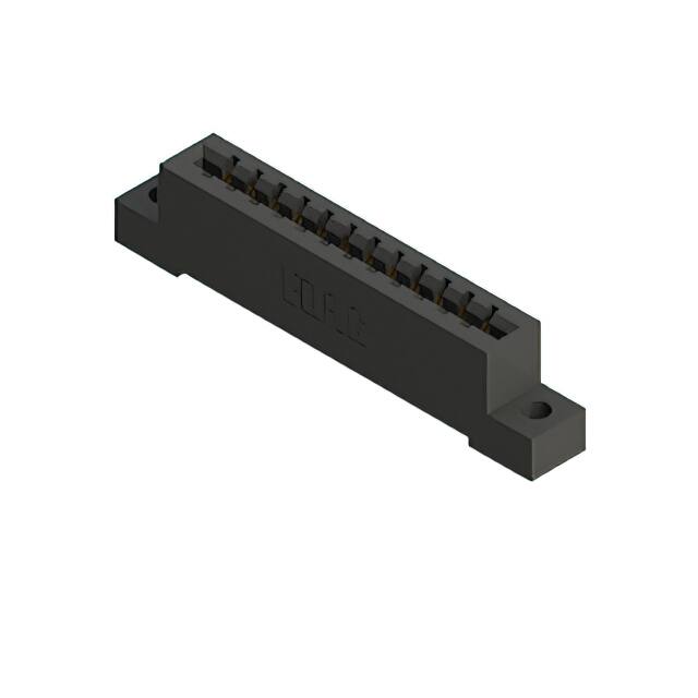 887-012-542-104 CONN EDGE SGL FMALE 12POS 0.156