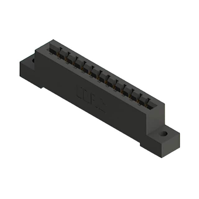 887-012-520-102 CONN EDGE SGL FMALE 12POS 0.156