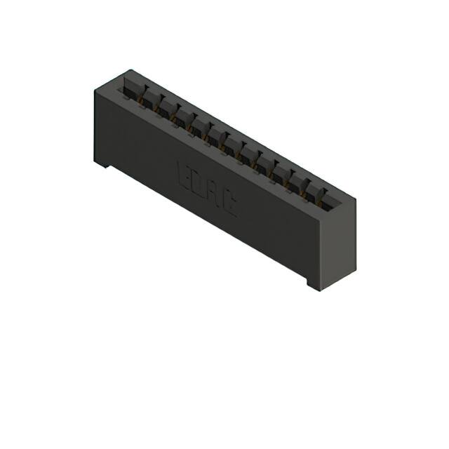 887-012-544-101 CONN EDGE SGL FMALE 12POS 0.156