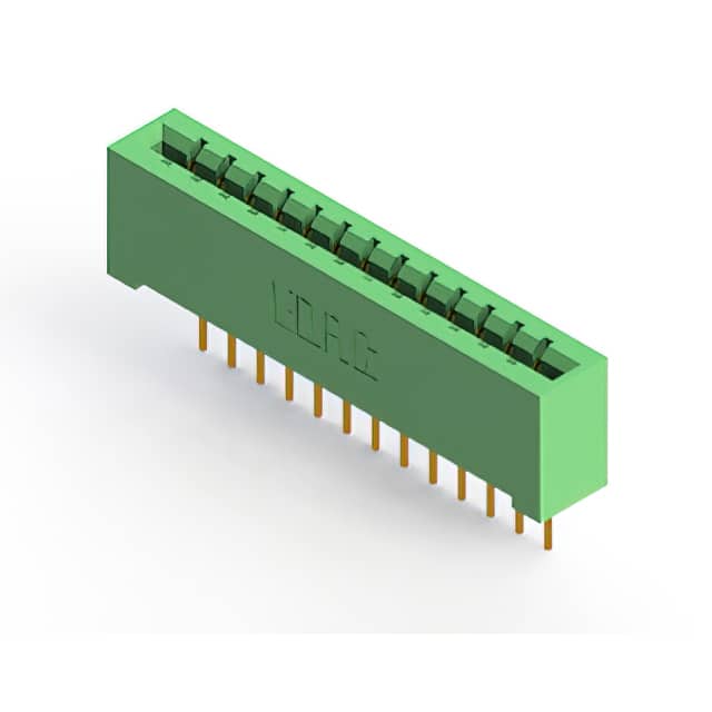 833-013-523-101 CONN EDGE SGL FMALE 13POS 0.156
