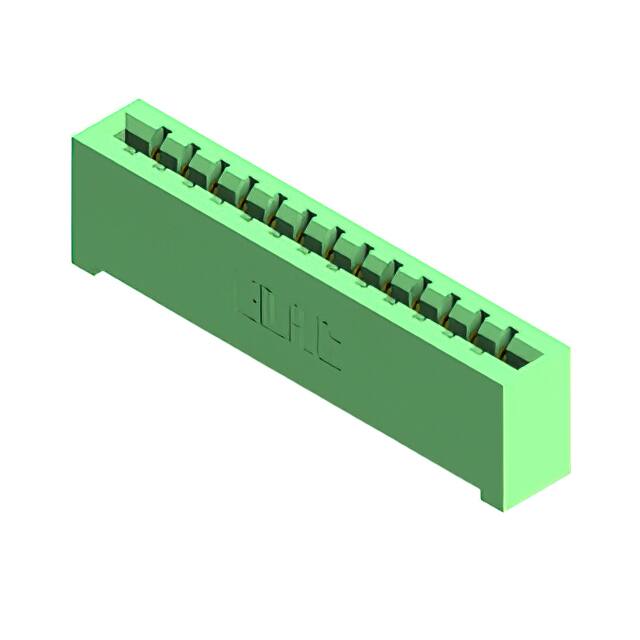 837-013-521-101 CONN EDGE SGL FMALE 13POS 0.156