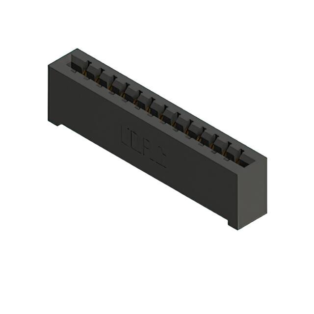 887-013-523-101 CONN EDGE SGL FMALE 13POS 0.156