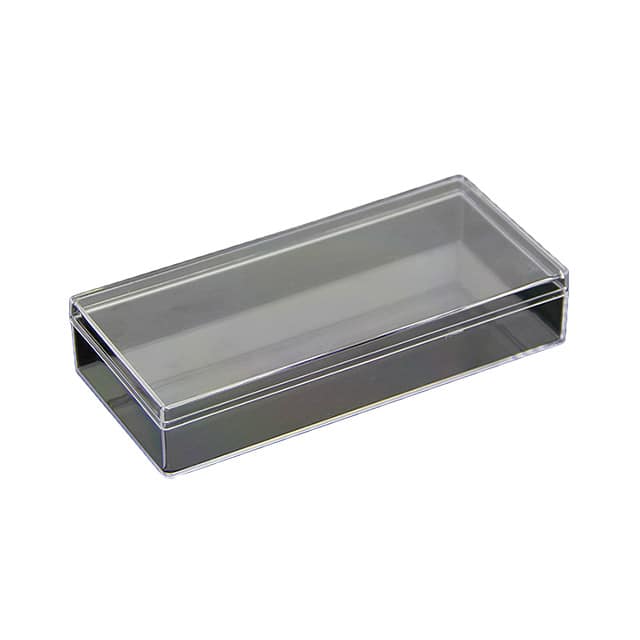 322060002 CASE PLASTIC CLEAR 5.12"LX2.36"W