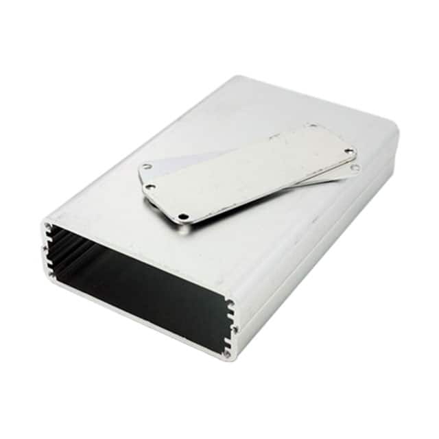 110990066 CASE ALUMINUM GRAY 4.45"LX2.76"W