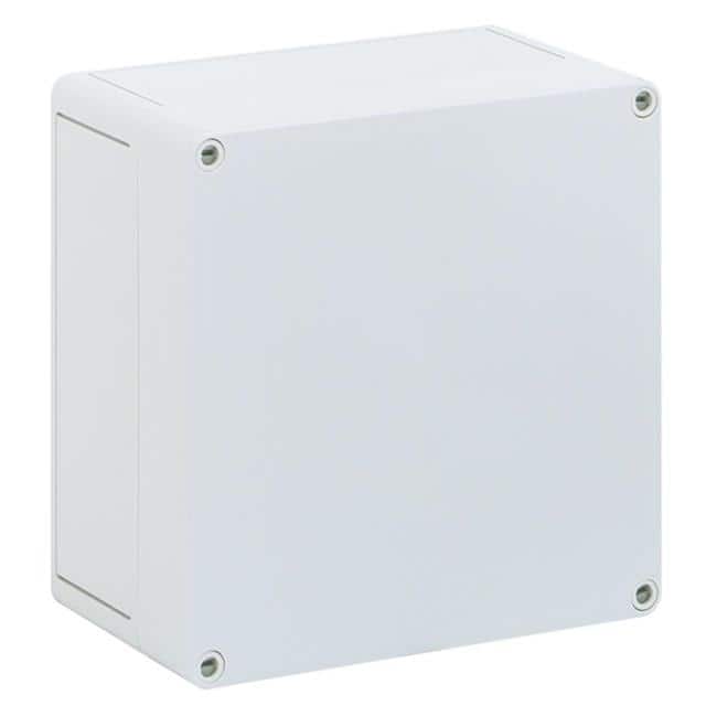 120-907 BOX PLAS GRAY 7.170"L X 7.090"W