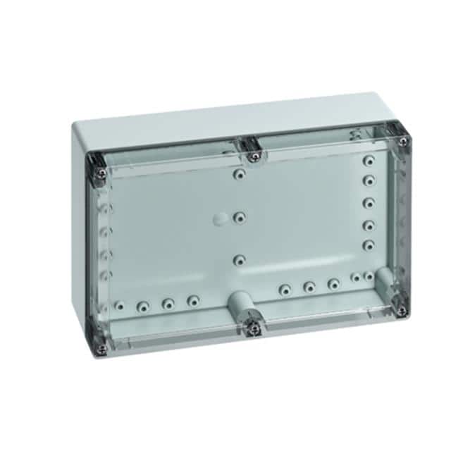 101-012-01 BOX ABS GRAY/CLR