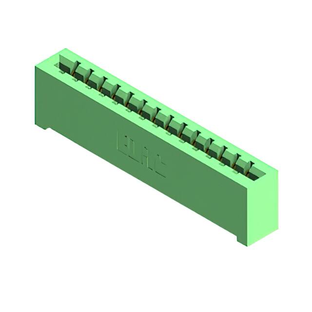 837-014-520-101 CONN EDGE SGL FMALE 14POS 0.156