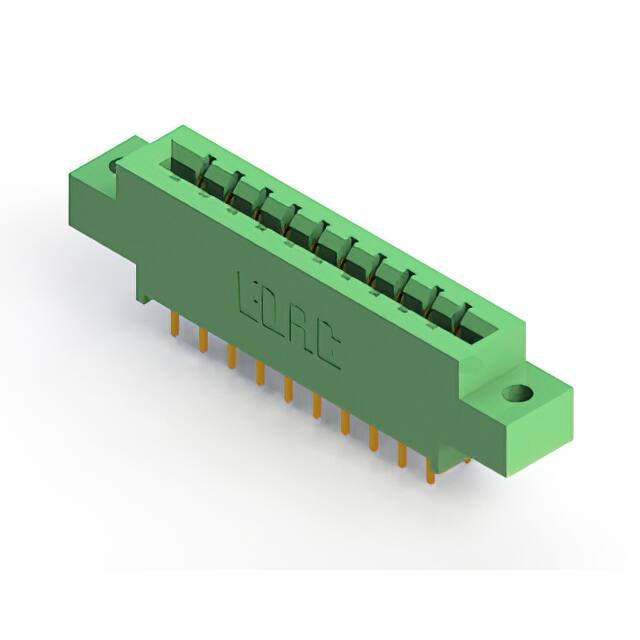 833-020-521-802 CONN EDGE DUAL FMALE 20POS 0.156