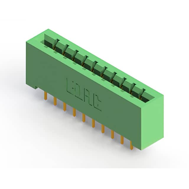 833-020-521-201 CONN EDGE DUAL FMALE 20POS 0.156