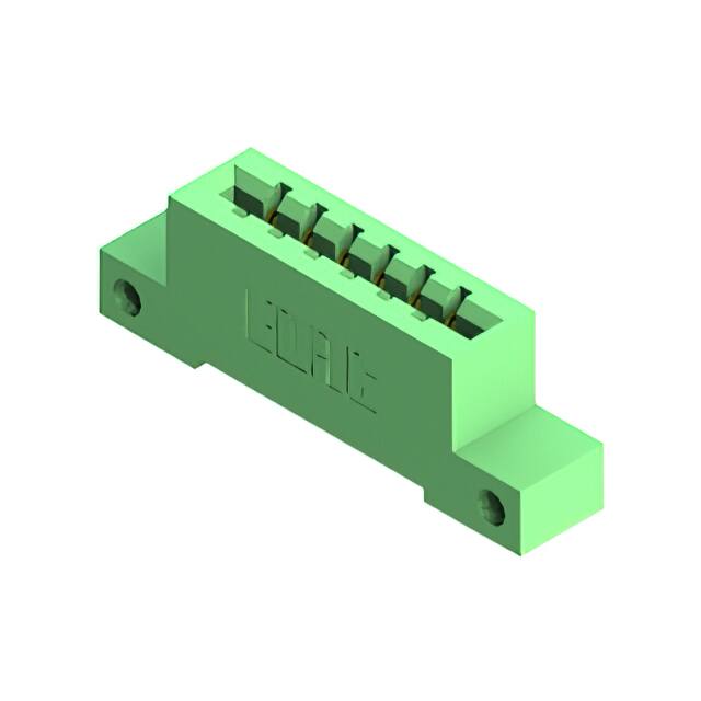 837-006-521-112 CONN EDGE SGL FMALE 6POS 0.156