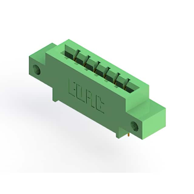 833-006-524-612 CONN EDGE SGL FMALE 6POS 0.156
