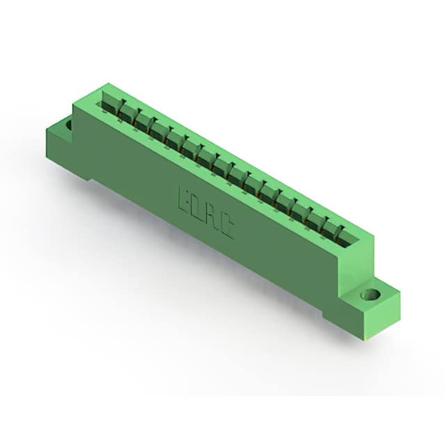 833-015-520-104 CONN EDGE SGL FMALE 15POS 0.156