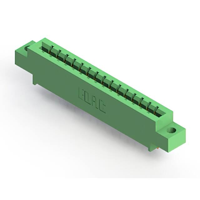 833-015-521-604 CONN EDGE SGL FMALE 15POS 0.156