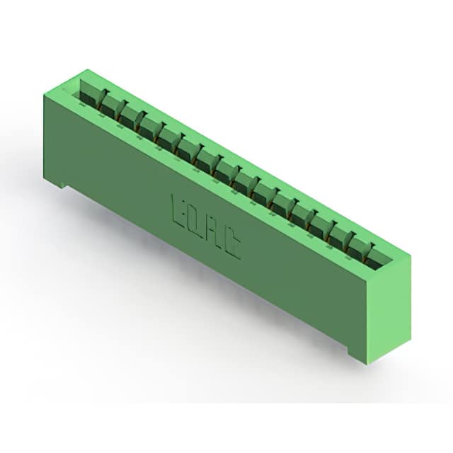 833-015-521-101 CONN EDGE SGL FMALE 15POS 0.156