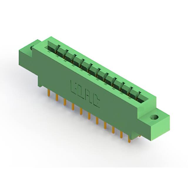 833-022-521-802 CONN EDGE DUAL FMALE 22POS 0.156