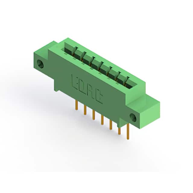 833-007-523-612 CONN EDGE SGL FMALE 7POS 0.156