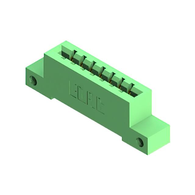 837-007-521-112 CONN EDGE SGL FMALE 7POS 0.156