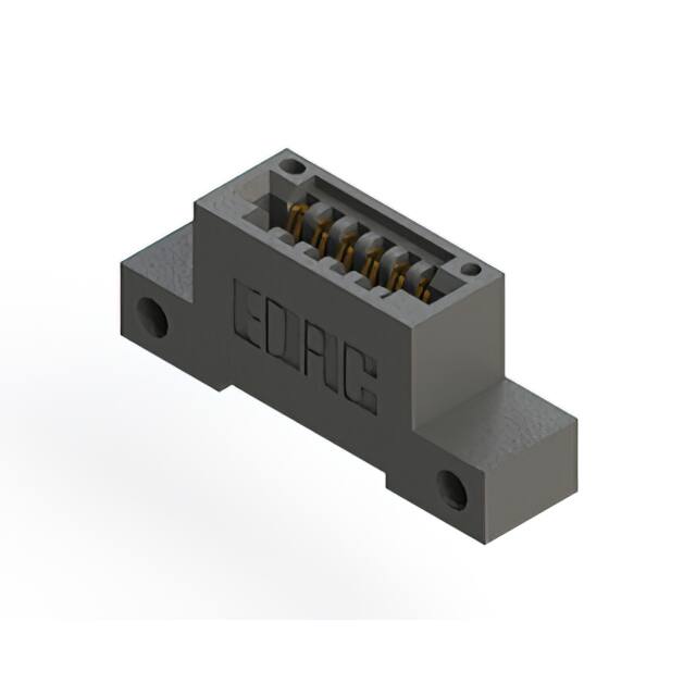 895-006-524-112 CONN EDGE SINGLE FML 6POS 0.100