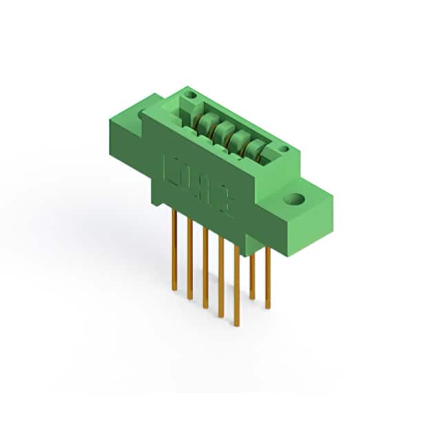 846-010-541-802 CONN EDGE DUAL FMALE 10POS 0.125