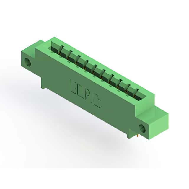 833-010-524-612 CONN EDGE SGL FMALE 10POS 0.156