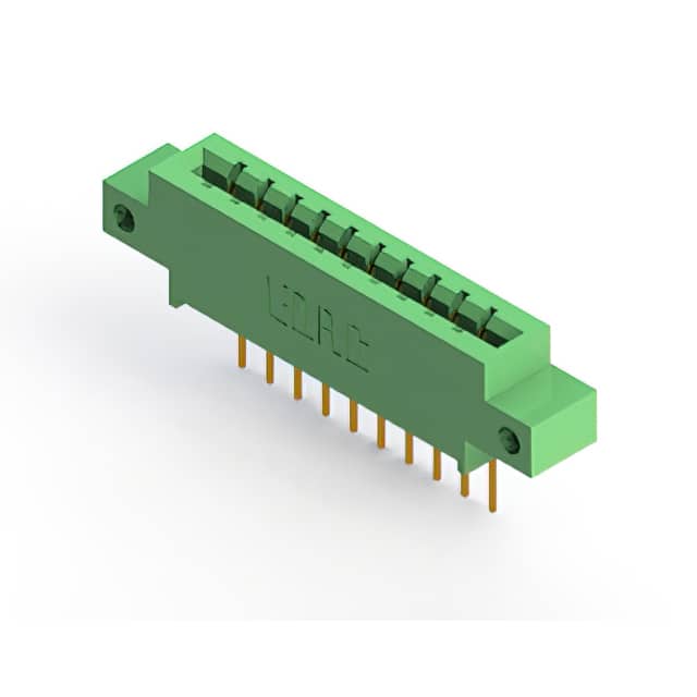 833-010-523-612 CONN EDGE SGL FMALE 10POS 0.156