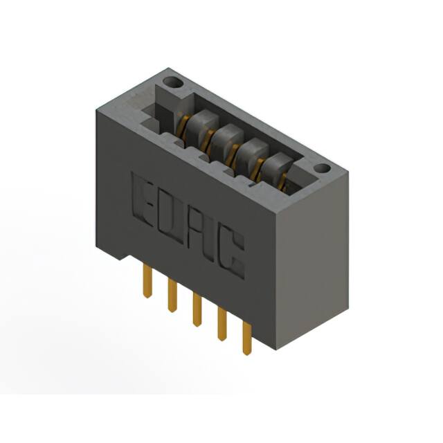 896-010-521-201 CONN EDGE DUAL FMALE 10POS 0.125