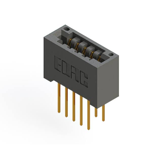 896-010-522-201 CONN EDGE DUAL FMALE 10POS 0.125