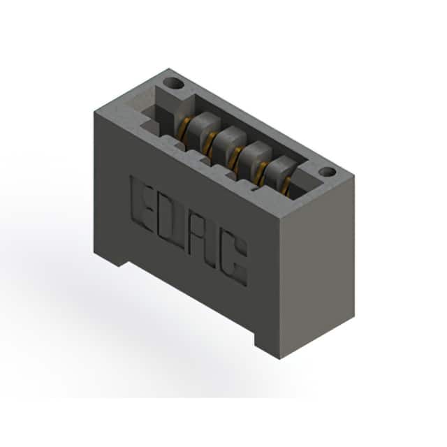 896-005-521-101 CONN EDGE SGL FMALE 5POS 0.125