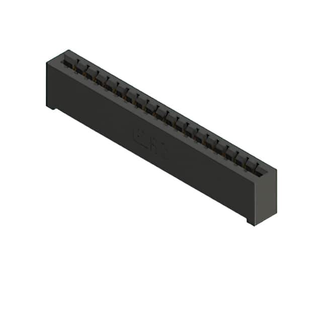 887-019-542-101 CONN EDGE SGL FMALE 19POS 0.156