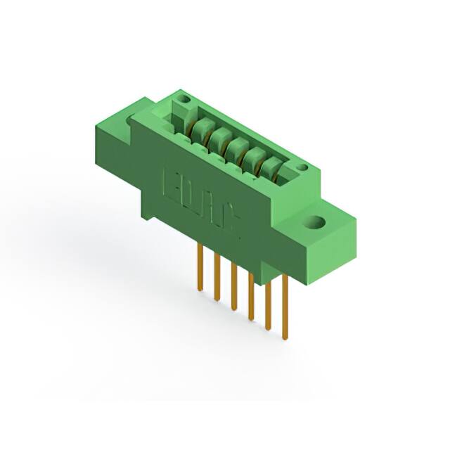 846-006-540-602 CONN EDGE SGL FMALE 6POS 0.125