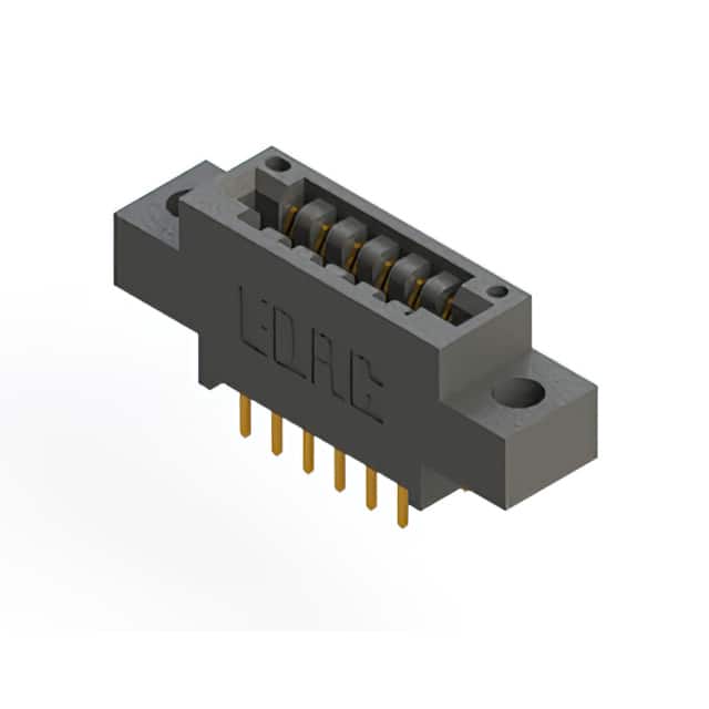 896-012-521-804 CONN EDGE DUAL FMALE 12POS 0.125