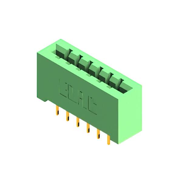 837-006-558-101 CONN EDGE SGL FMALE 6POS 0.156