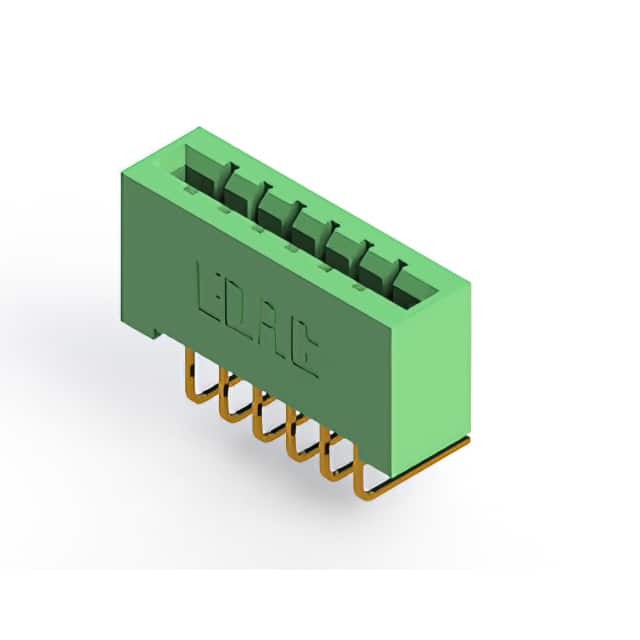833-006-558-101 CONN EDGE SGL FMALE 6POS 0.156