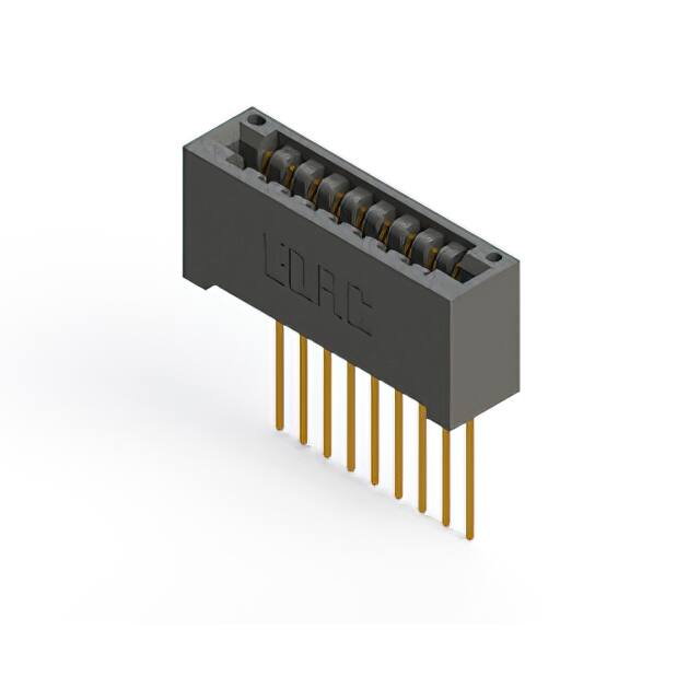 896-009-541-101 CONN EDGE SGL FMALE 9POS 0.125