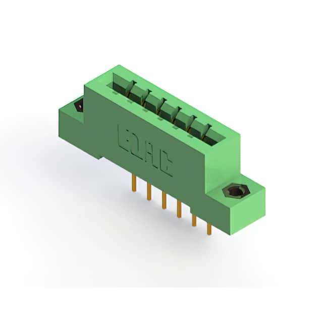 833-006-523-107 CONN EDGE SGL FMALE 6POS 0.156