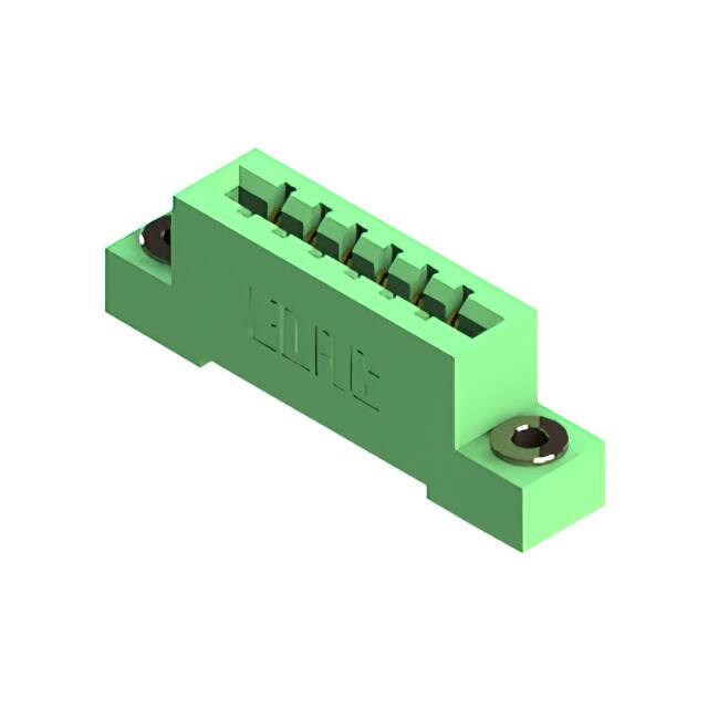 837-006-520-103 CONN EDGE SGL FMALE 6POS 0.156