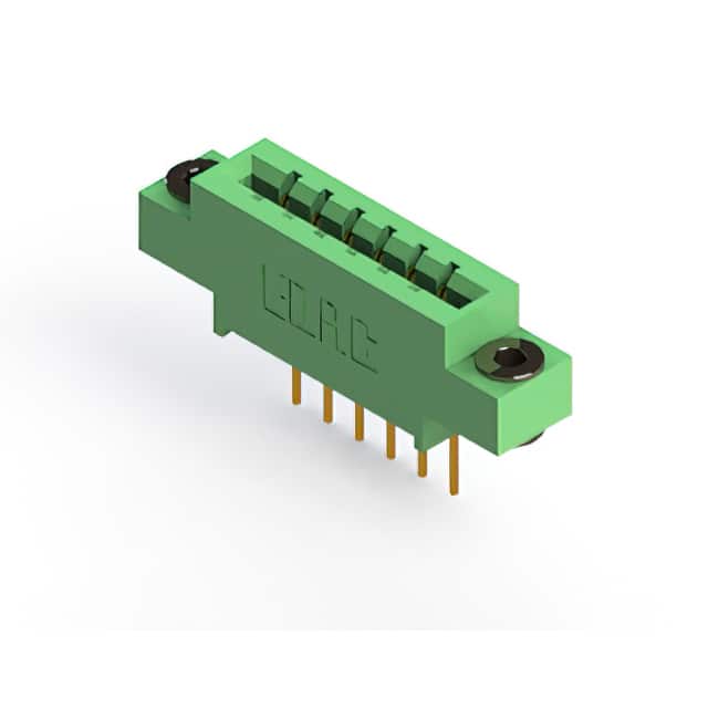833-006-540-603 CONN EDGE SGL FMALE 6POS 0.156
