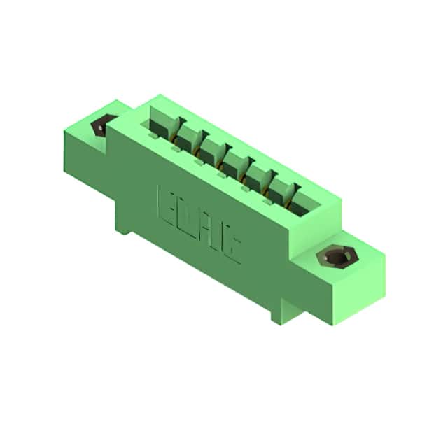 837-006-521-607 CONN EDGE SGL FMALE 6POS 0.156