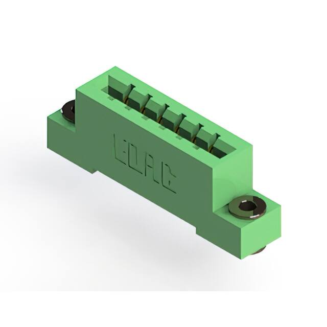 833-006-521-103 CONN EDGE SGL FMALE 6POS 0.156
