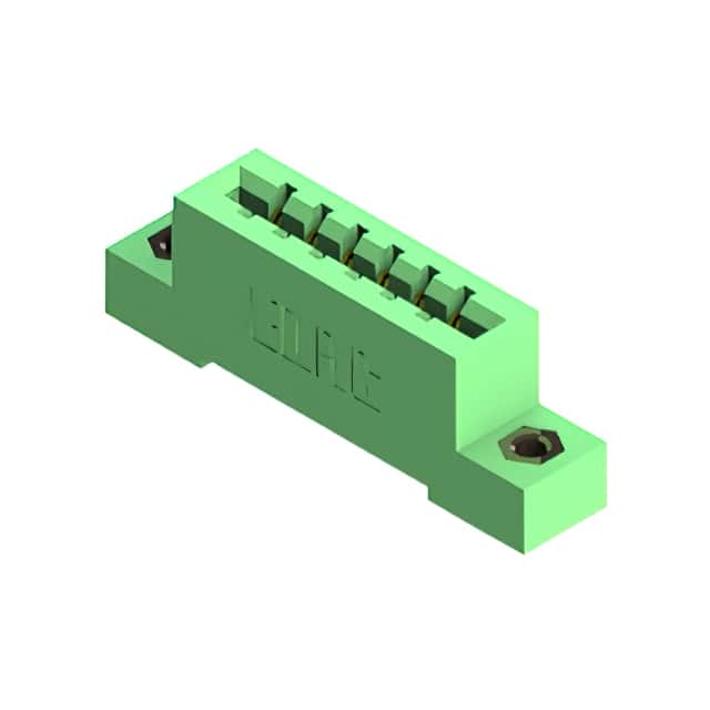 837-006-520-107 CONN EDGE SGL FMALE 6POS 0.156