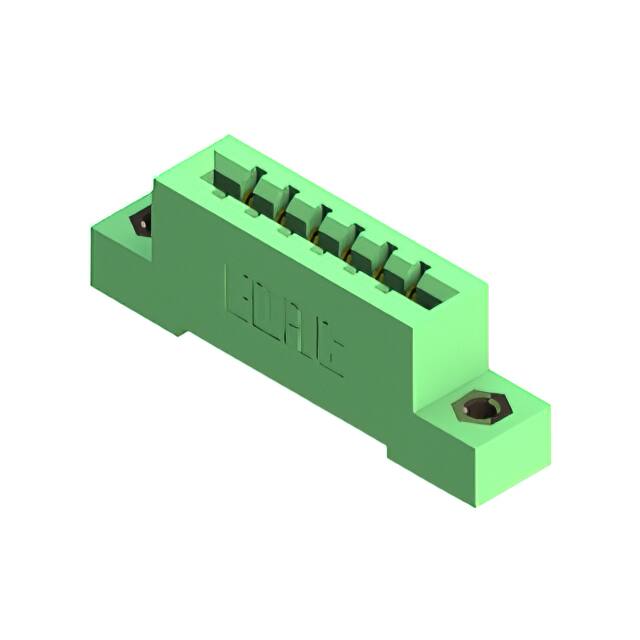 837-006-521-107 CONN EDGE SGL FMALE 6POS 0.156