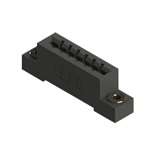 887-006-521-103 CONN EDGE SGL FMALE 6POS 0.156