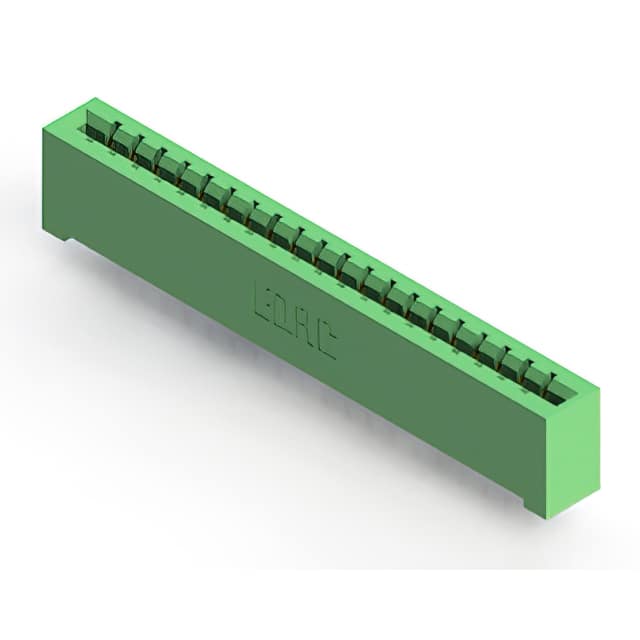 833-020-521-101 CONN EDGE SGL FMALE 20POS 0.156