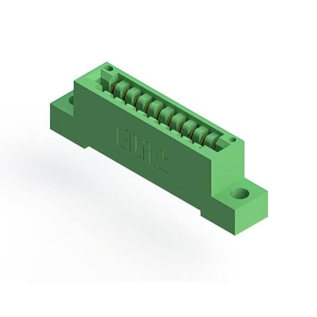 846-010-520-104 CONN EDGE SGL FMALE 10POS 0.125